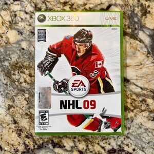 Xbox 360 NHL 09 game
